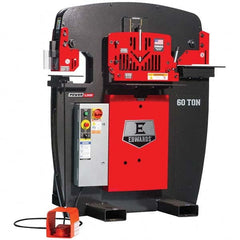 Edwards Manufacturing - Ironworkers Throat Depth (Inch): 8-7/8 Punching Pressure (Ton): 60 - Exact Tooling
