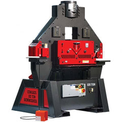 Edwards Manufacturing - Ironworkers Throat Depth (Inch): 11 Punching Pressure (Ton): 120 - Exact Tooling