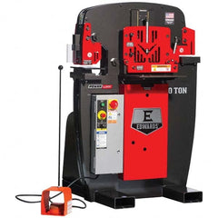 Edwards Manufacturing - Ironworkers Throat Depth (Inch): 7 Punching Pressure (Ton): 50 - Exact Tooling