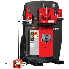 Edwards Manufacturing - Ironworkers Throat Depth (Inch): 7 Punching Pressure (Ton): 50 - Exact Tooling