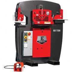 Edwards Manufacturing - Ironworkers Throat Depth (Inch): 8-7/8 Punching Pressure (Ton): 60 - Exact Tooling