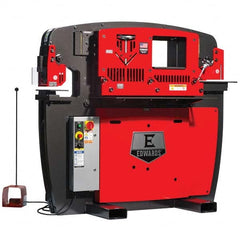 Edwards Manufacturing - Ironworkers Throat Depth (Inch): 9-3/4 Punching Pressure (Ton): 65 - Exact Tooling