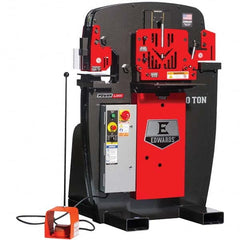Edwards Manufacturing - Ironworkers Throat Depth (Inch): 7 Punching Pressure (Ton): 50 - Exact Tooling