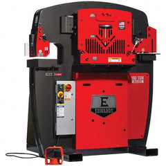 Edwards Manufacturing - Ironworkers Throat Depth (Inch): 11 Punching Pressure (Ton): 100 - Exact Tooling