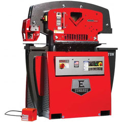 Edwards Manufacturing - Ironworkers Throat Depth (Inch): 11-3/4 Punching Pressure (Ton): 110 - Exact Tooling