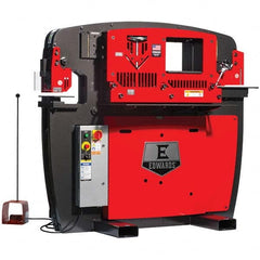 Edwards Manufacturing - Ironworkers Throat Depth (Inch): 9-3/4 Punching Pressure (Ton): 65 - Exact Tooling