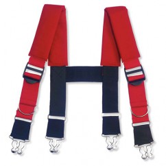 GB5092 L Red Suspenders-Quick Adj - Exact Tooling