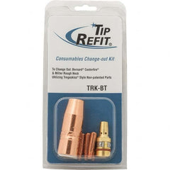 PRO-SOURCE - 0.035" to 4/89" Wire OD, MIG Welder Diffuser Kit - Exact Tooling