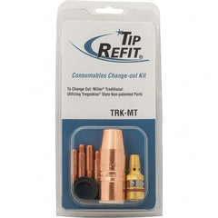 PRO-SOURCE - 0.035" to 4/89" Wire OD, MIG Welder Diffuser Kit - Exact Tooling