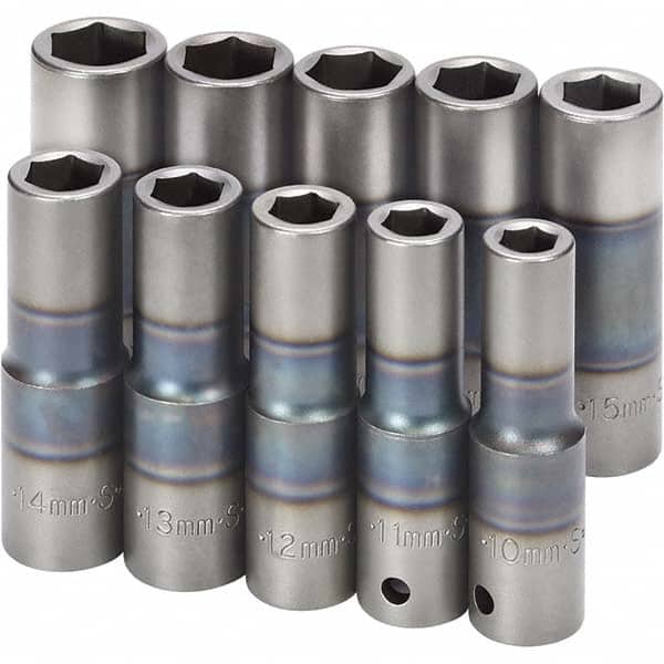 SK - Socket Sets Measurement Type: Metric Drive Size: 1/2 - Exact Tooling