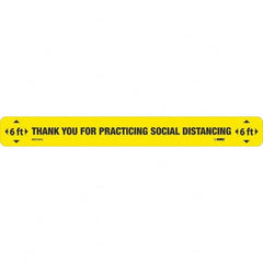 NMC - "Thank You for Practicting Social Distancing" Adhesive-Backed Floor Sign - Exact Tooling
