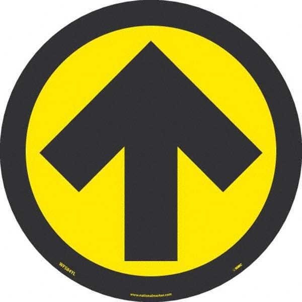 NMC - "Blank" Adhesive-Backed Floor Sign - Exact Tooling