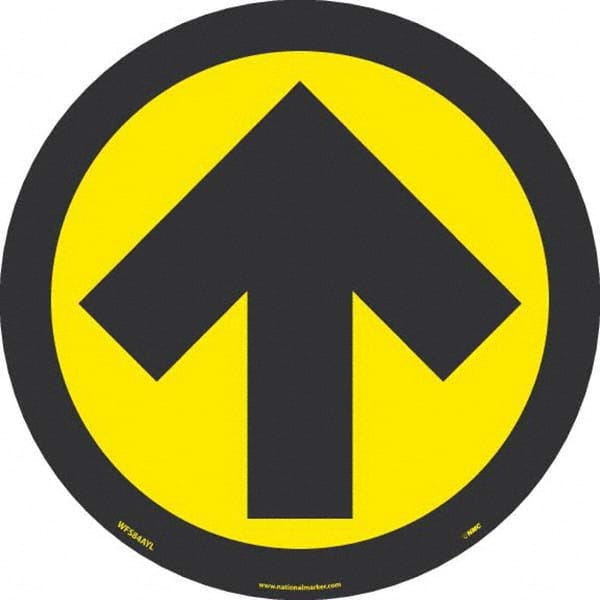 NMC - "Blank" Adhesive-Backed Floor Sign - Exact Tooling