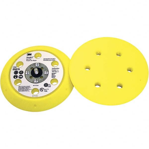 3M - Disc Backing Pads Backing Pad Type: Disc Pad Pad Diameter (Inch): 6 - Exact Tooling