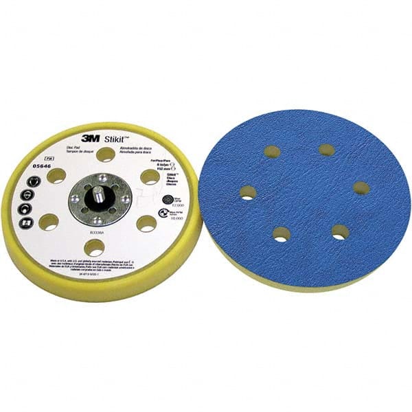 3M - Disc Backing Pads Backing Pad Type: Disc Pad Pad Diameter (Inch): 6 - Exact Tooling