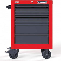 Proto - Tool Roller Cabinets Drawers Range: 5 - 10 Drawers Width Range: 24" - 29.9" - Exact Tooling
