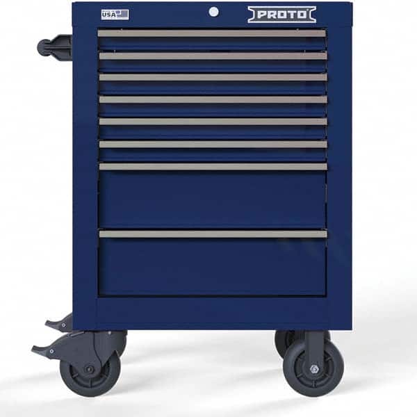 Proto - Tool Roller Cabinets Drawers Range: 5 - 10 Drawers Width Range: 24" - 29.9" - Exact Tooling