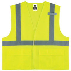 8220HL 2/3 XL Lime Standard Mesh Vest Type R Class 2 - Exact Tooling