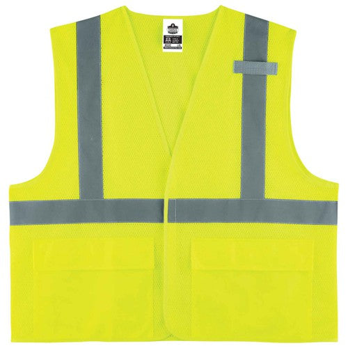 8220HL 4/5 XL Lime Standard Mesh Vest Type R Class 2 - Exact Tooling