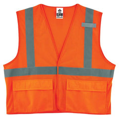8220HL S/M Orange Standard Mesh Vest Type R Class 2 - Exact Tooling