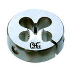 3/8-24 x 1-1/2" OD High Speed Steel Round Adjustable Die - Exact Tooling