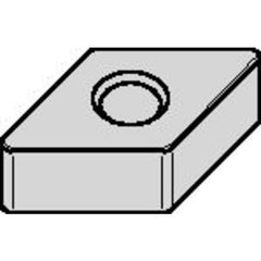 DNGA 443 A|None CW2015, 3/64″ Corner Radius, 1/4″ Thick, 1/2″ Inscribed Circle, Uncoated, Turning Indexable Insert - Exact Tooling
