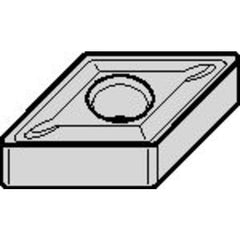 DNMG 432 Double-sided|G TN30M, 1/32″ Corner Radius, 3/16″ Thick, 1/2″ Inscribed Circle, TiN, Turning Indexable Insert - Exact Tooling