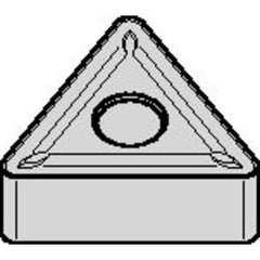 TNMG 432 Double-sided|G TN30P, 1/32″ Corner Radius, 3/16″ Thick, 1/2″ Inscribed Circle, TiN, Turning Indexable Insert - Exact Tooling