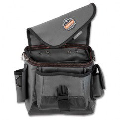 5516 GRAY TOPPED TOOL POUCH-STRAP - Exact Tooling