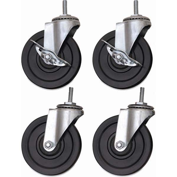 ALERA - Standard Casters Mount: Stem Style: Grip Ring - Exact Tooling