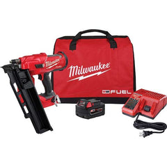 Milwaukee Tool - Cordless Nailers Fastener Type: Framing Nailer Nail Length (Inch): 2 - 3-1/2 - Exact Tooling