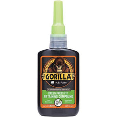 GorillaPro - 50 mL Bottle, Green, Press Fit Retaining Compound - Exact Tooling