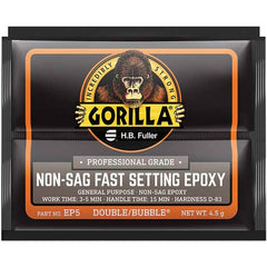 GorillaPro - Smaller than 1 oz. Foil Pack Non-Sag Fast Setting Epoxy - Exact Tooling