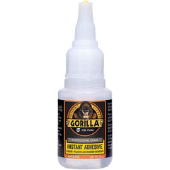 GorillaPro - 20 g Squeeze Bottle Clear Instant Adhesive - Exact Tooling