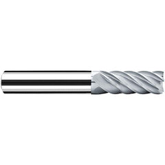 Fraisa - 8mm, 19mm LOC, 63mm OAL, 6 Flute Solid Carbide Square End Mill - Exact Tooling