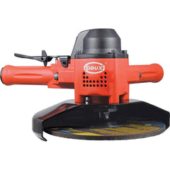 Sioux Tools - 9" Wheel Diam, 6,000 RPM Air Angle Grinder - Exact Tooling