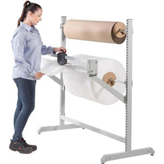 Treston - Packing Material Rotary Cutters, Storage Stands & Work Stations Type: Rolling Stand Bracket Contents: Brackets for Attaching Cutter to Packing Material Roll Stands - Exact Tooling