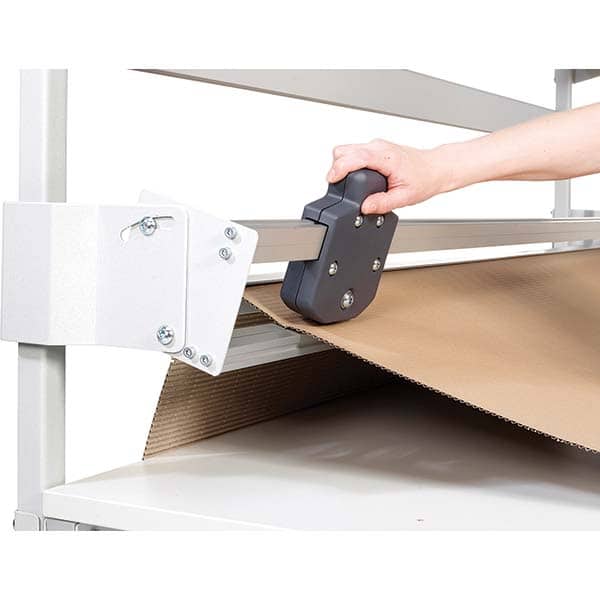 Treston - Workbench & Workstation Accessories For Use With: Treston Slotted Uprights Material: Epoxy Powder-Coated Steel - Exact Tooling