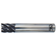 OSG - VGM7, 3/4" Diam, 3" LOC, 3/4" Shank Diam, 6" OAL, 7-Flute Carbide Square End Mill - Exact Tooling