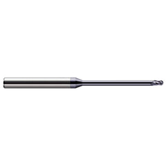 Harvey Tool - Ball End Mills; Mill Diameter (Inch): 5/16 ; Mill Diameter (Decimal Inch): 0.3125 ; Number of Flutes: 4 ; Length of Cut (Decimal Inch): 0.4690 ; Material: Solid Carbide ; Overall Length (Inch): 6 - Exact Tooling