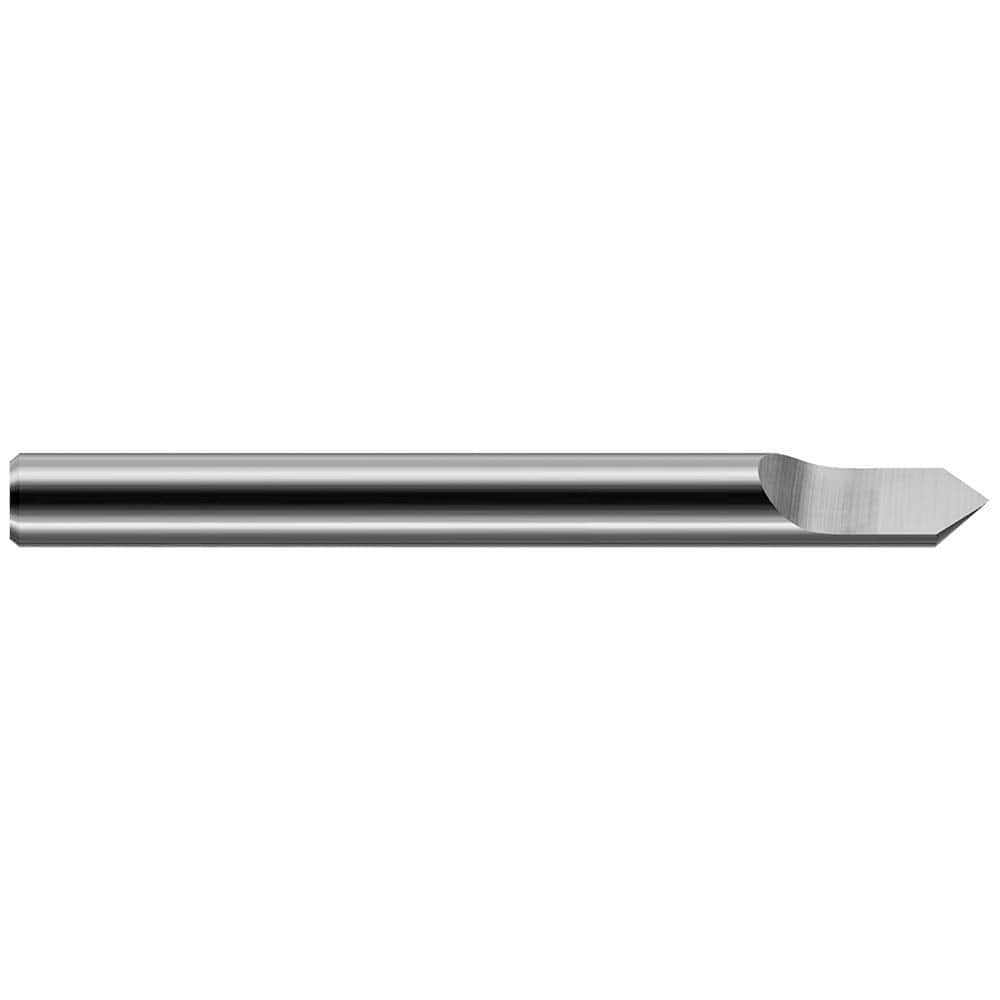 Harvey Tool - 90° 1/4" Diam 6" OAL Pointed Engraving Cutters - Exact Tooling