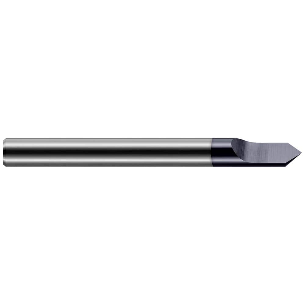 Harvey Tool - 30° 1/4" Diam 2-1/2" OAL Pointed Engraving Cutters - Exact Tooling