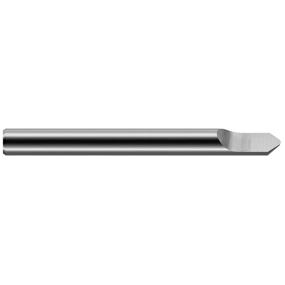 Harvey Tool - 30° 1/4" Diam 2-1/2" OAL Tip Radius Engraving Cutters - Exact Tooling