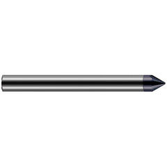Harvey Tool - 90° 3/16" Diam 2" OAL Tip Radius Engraving Cutters - Exact Tooling