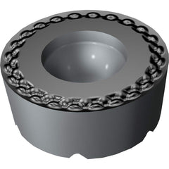 RCMT 16 06 MP-L3 1105 Carbide Turning Insert TiAlN Finish, Neutral, 16mm Inscribed Circle, 8mm Corner Radius, 1/4″ Thick, Round, Series CoroTurn 107