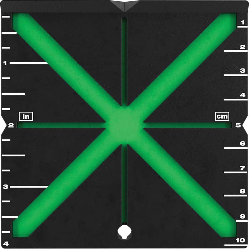 Milwaukee Tool - Laser Level Accessories; Type: Responsive Laser Alignment Target ; For Use With: Green Lasers - Exact Tooling