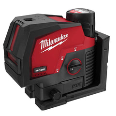 Milwaukee Tool - Laser Levels; Level Type: Cross Line & Plumb Points ; Maximum Measuring Range (Feet): 125 ; Number of Beams: 2 ; Beam Color: Green ; Accuracy: 0.125" ; Description: The MILWAUKEE? M12? Green Cross Line & Plumb Points Laser Kit offers 15+ - Exact Tooling