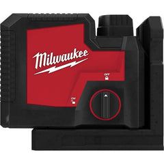 Milwaukee Tool - Laser Levels; Level Type: 3-Point Level ; Maximum Measuring Range (Feet): 150 ; Number of Beams: 3 ; Beam Color: Green ; Accuracy: 0.125" ; Description: The MILWAUKEE? USB Rechargeable Green 3-Point Laser offers 15+ hours of runtime with - Exact Tooling