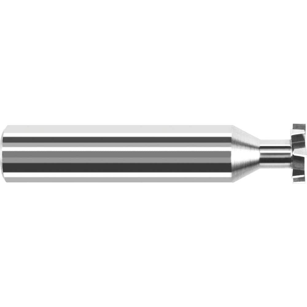 Harvey Tool - ANSI 404 (Old Std # 3) 1/2" Cut Diam, 1/8" Cut Width, 1/2" Shank, Staggered-Tooth Woodruff Keyseat Cutter - Exact Tooling