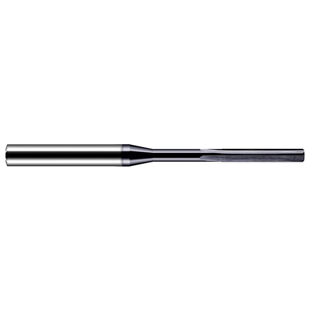 Harvey Tool - #89 4-Flute Straight Shank Straight Flute Solid Carbide Chucking Reamer - Exact Tooling